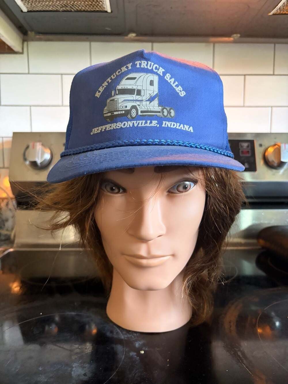 The Sportsman Kentucky Truck Sales Jeffersonville, Indiana Blue Trucker Hat